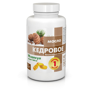картинка Масло кедровое интернет магазина RealCaps