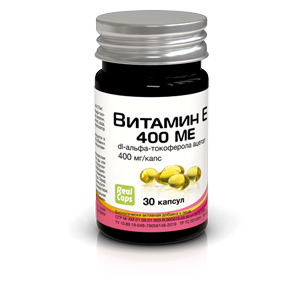 картинка Витамин Е 400 МЕ интернет магазина RealCaps