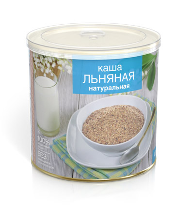 картинка Каша льняная натуральная интернет магазина RealCaps