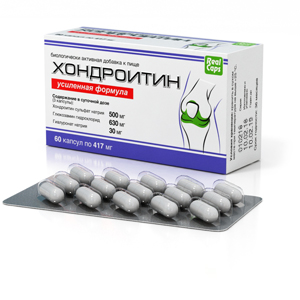 картинка Хондроитин Усиленная формула интернет магазина RealCaps