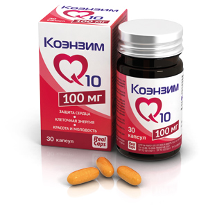 картинка Коэнзим Q10 100 мг (Срок годности декабрь 2026 г.) интернет магазина RealCaps