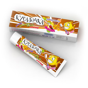 картинка Зубная паста КУСАЛОЧКА кола интернет магазина RealCaps