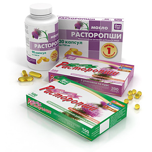 картинка Масло расторопши интернет магазина RealCaps