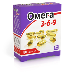 картинка Омега 3-6-9 80 капс. (Срок годности ноябрь 2026 г.) интернет магазина RealCaps
