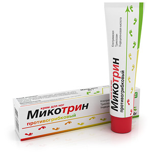 картинка Крем для ног противогрибковой  Микотрин® интернет магазина RealCaps