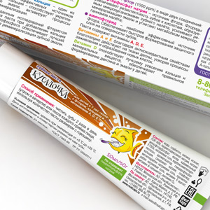 картинка Зубная паста КУСАЛОЧКА кола интернет магазина RealCaps