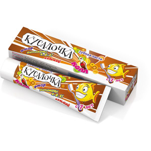 картинка Зубная паста КУСАЛОЧКА кола интернет магазина RealCaps