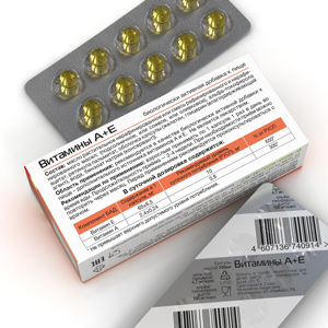 картинка Витамины А + Е интернет магазина RealCaps